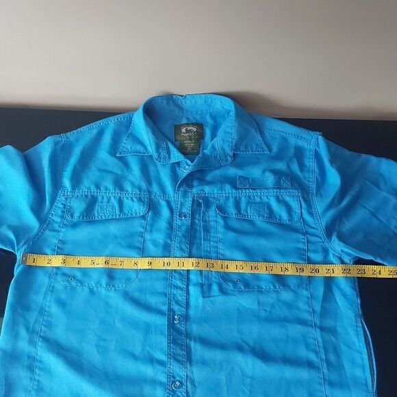 Stillwater Supply Co. Fishing/Performance Shirt Size M Bright blue - Picture 8 of 8
